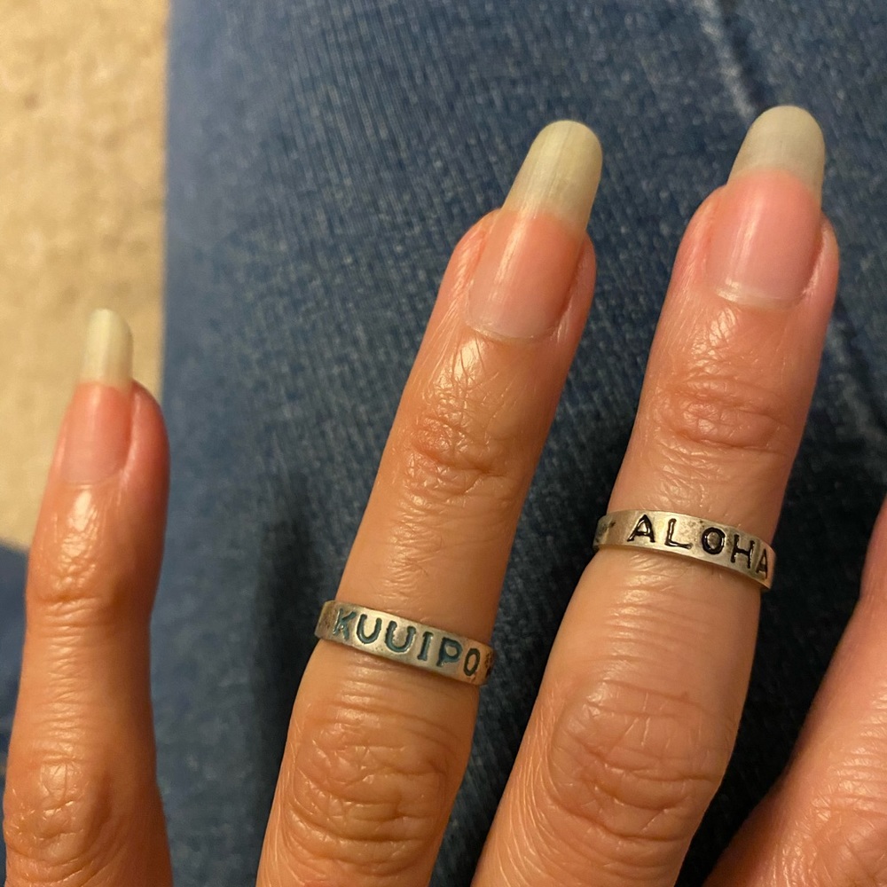 Hawaiian mini rings